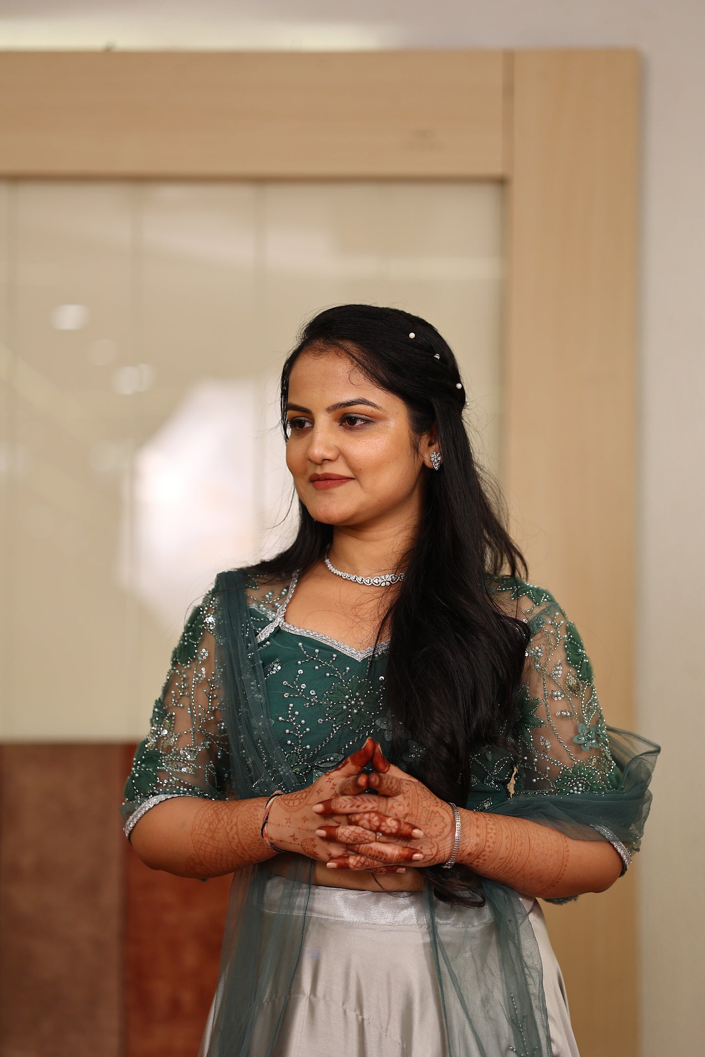 Palak's Sangeet Outfit