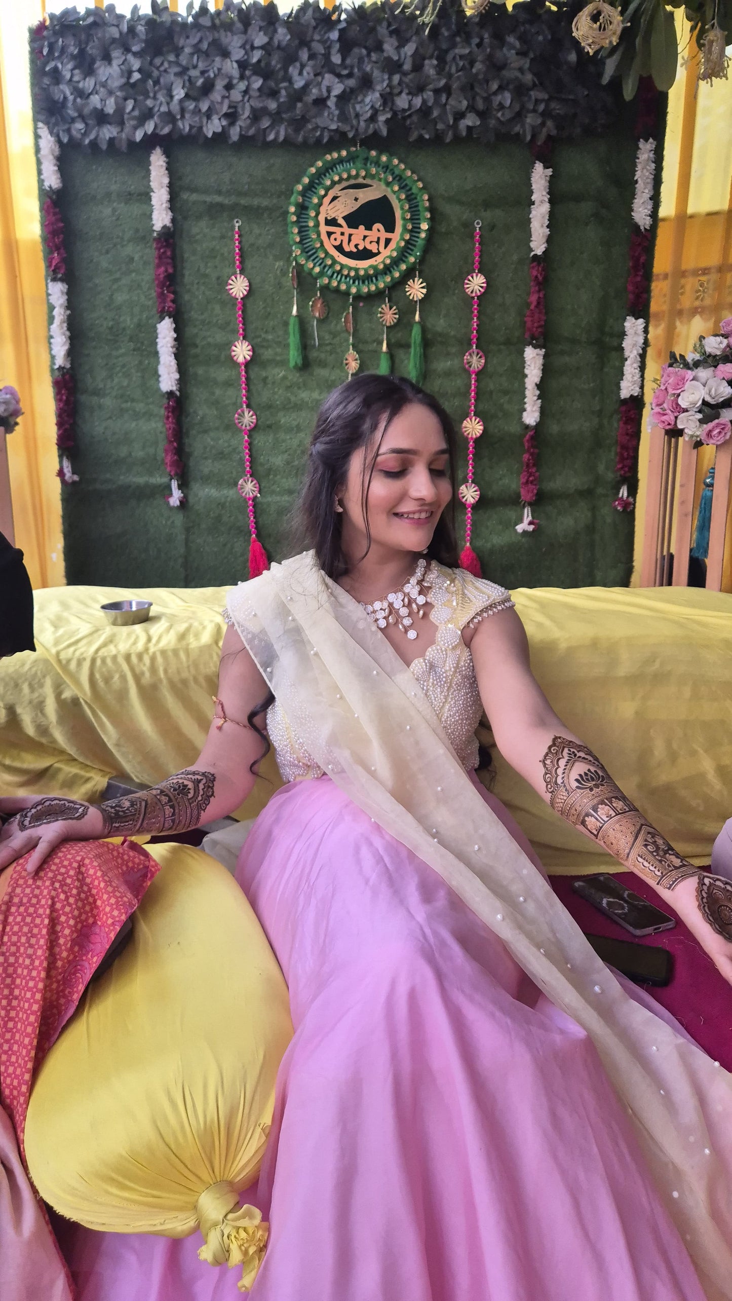 Sejal's Mehendi Outfit