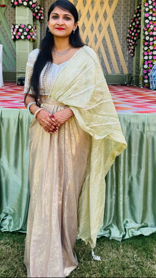 Vishakha's Indowestern Saree