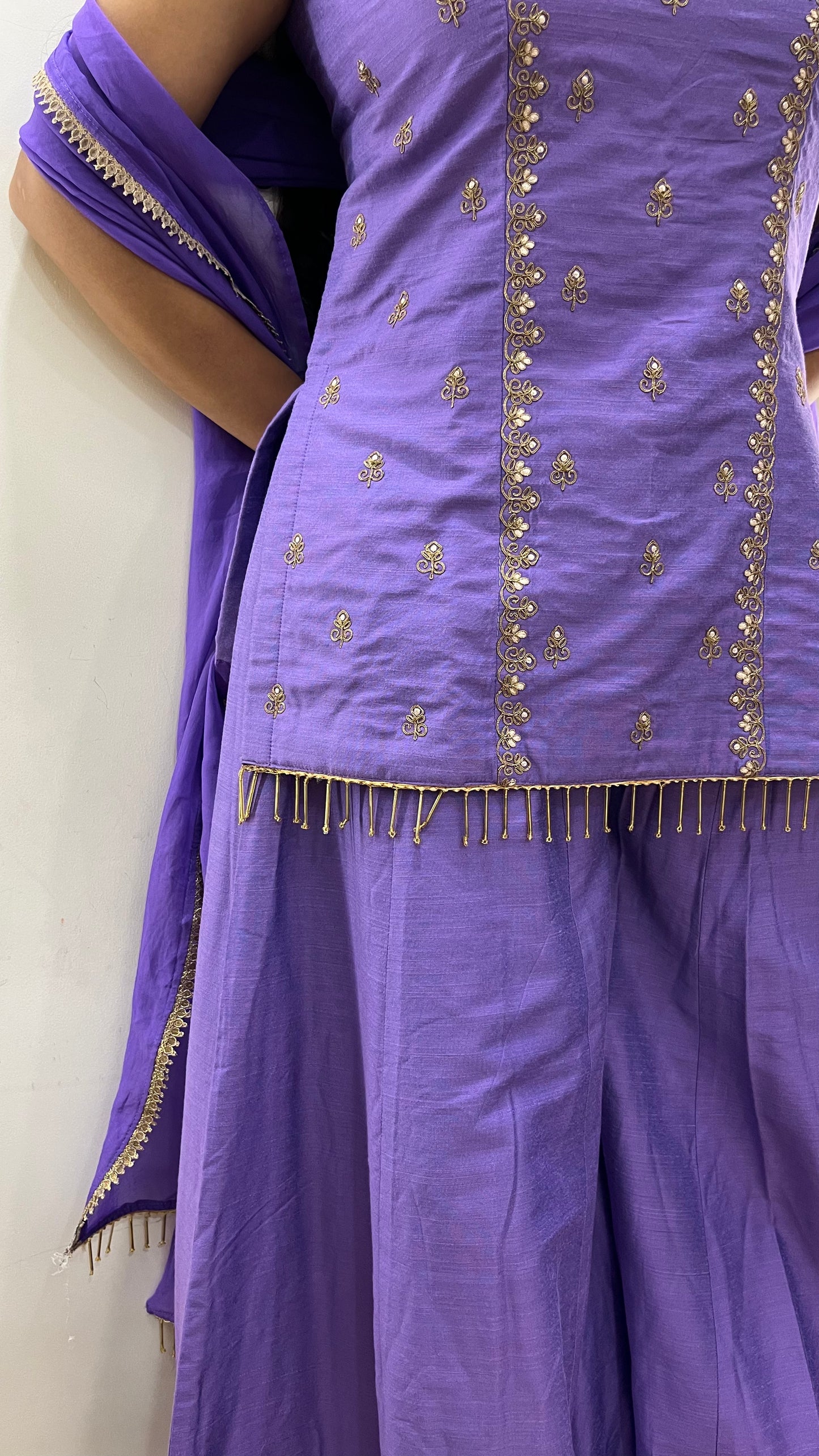 Lilac Sharara Set
