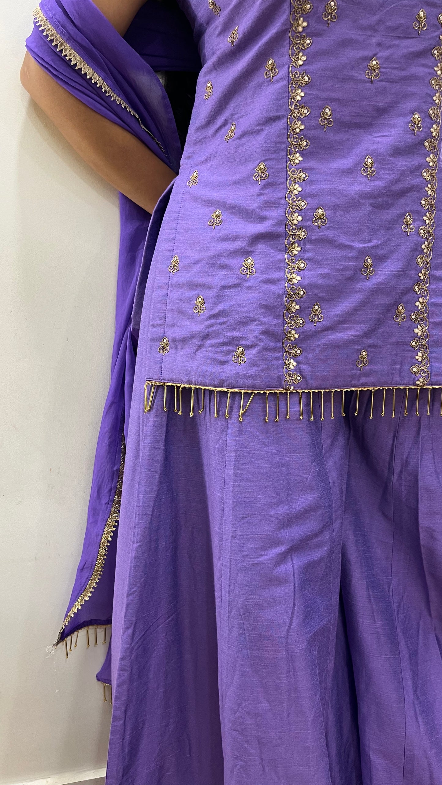 Lilac Sharara Set