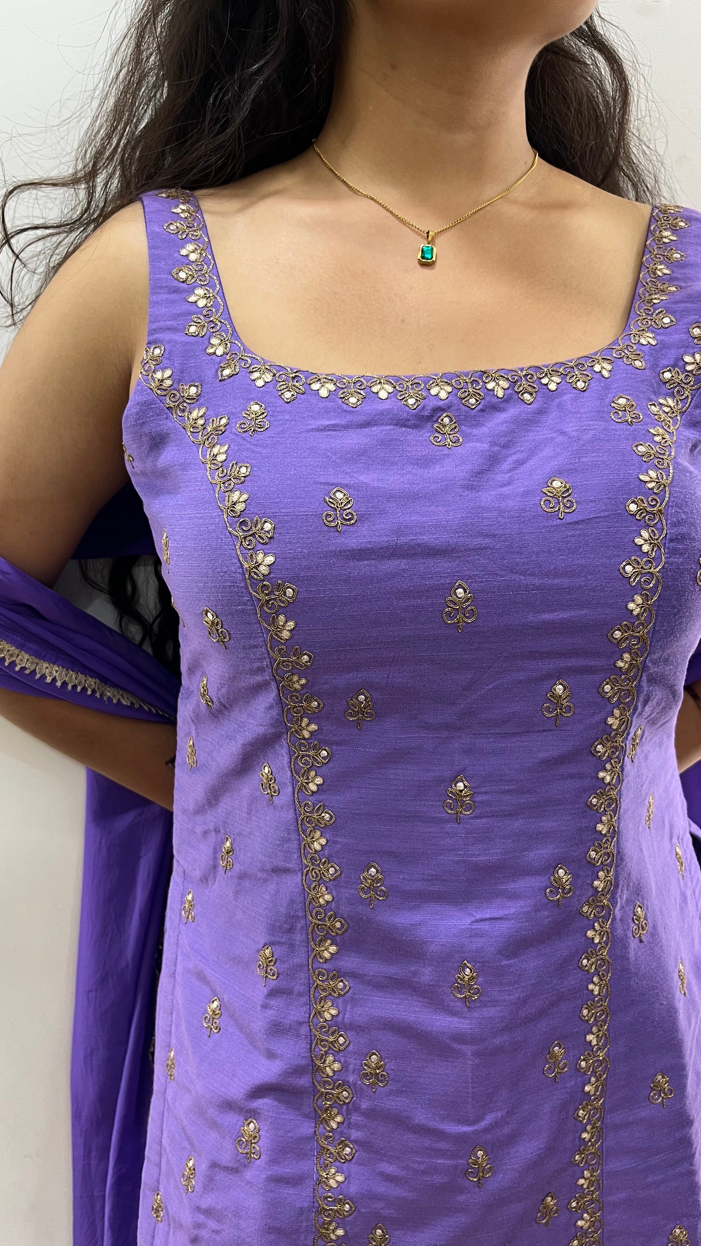Lilac Sharara Set