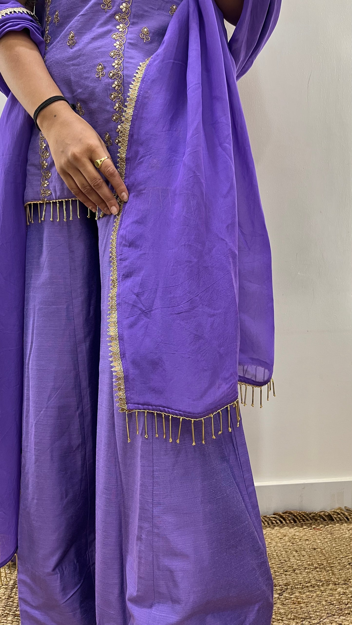 Lilac Sharara Set
