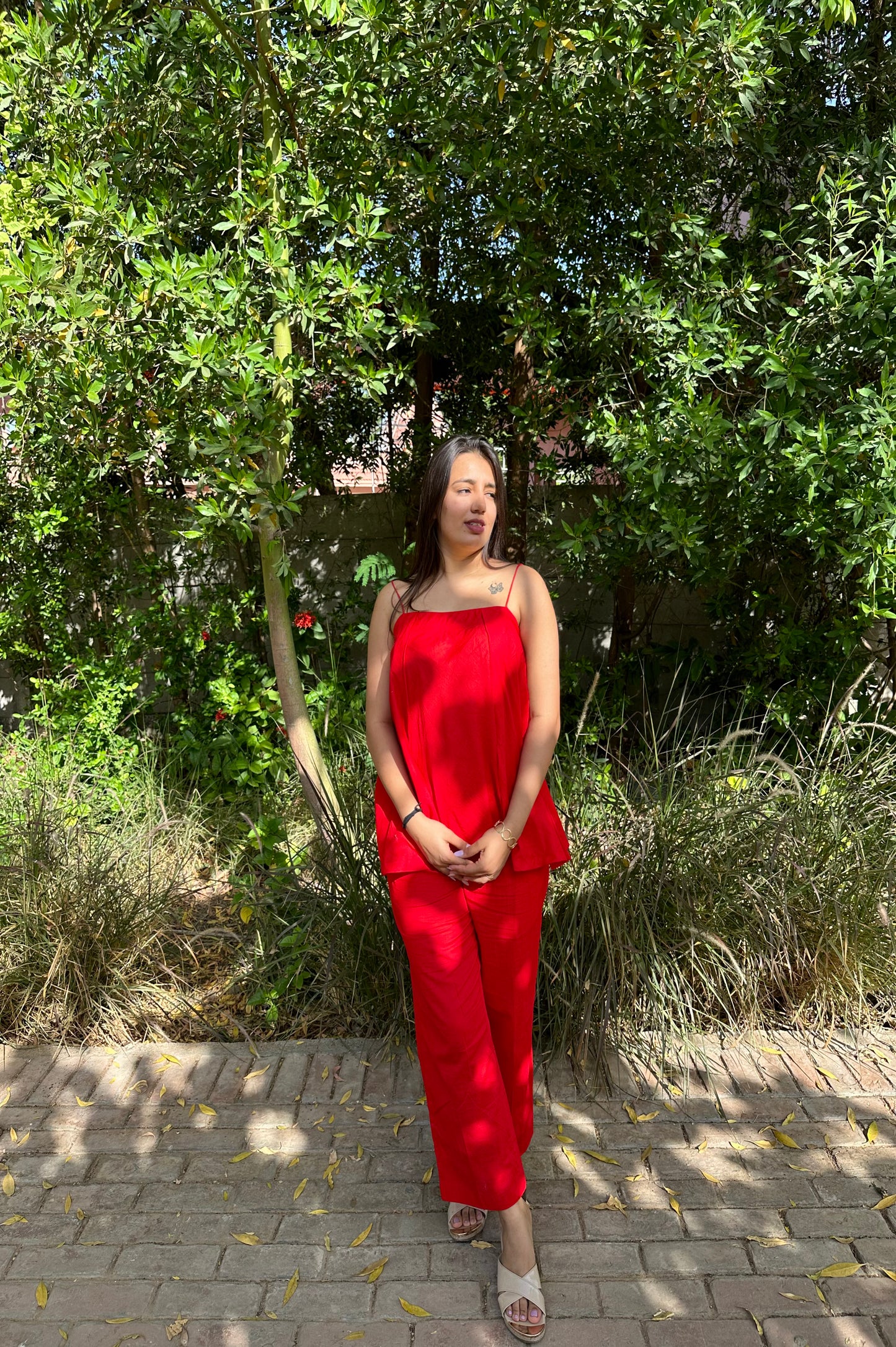 Hot Red Co-ord Set