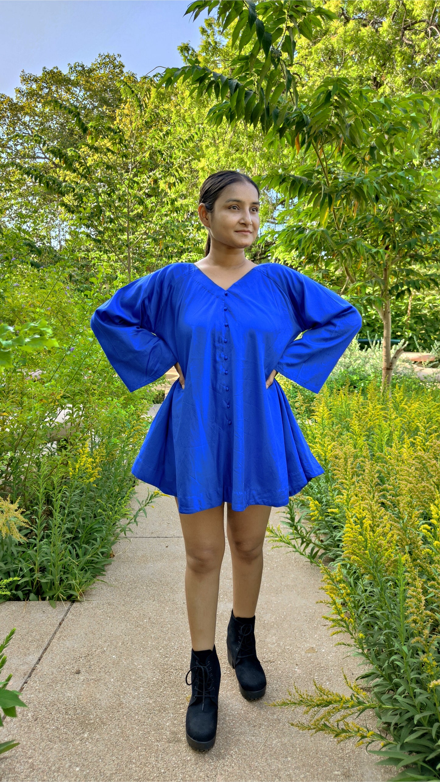 Electric Blue One Piece