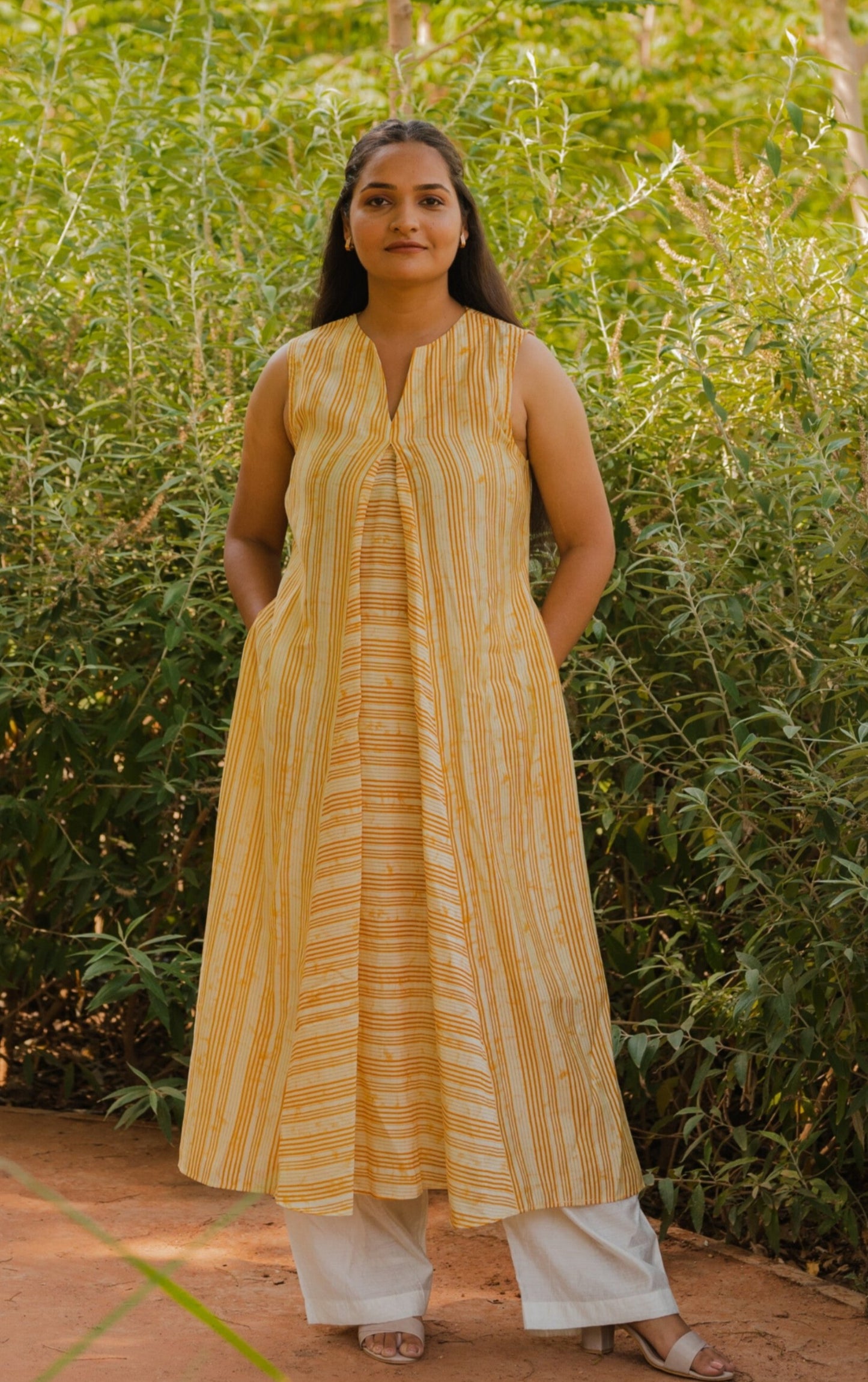 Yellow long length Coord Set
