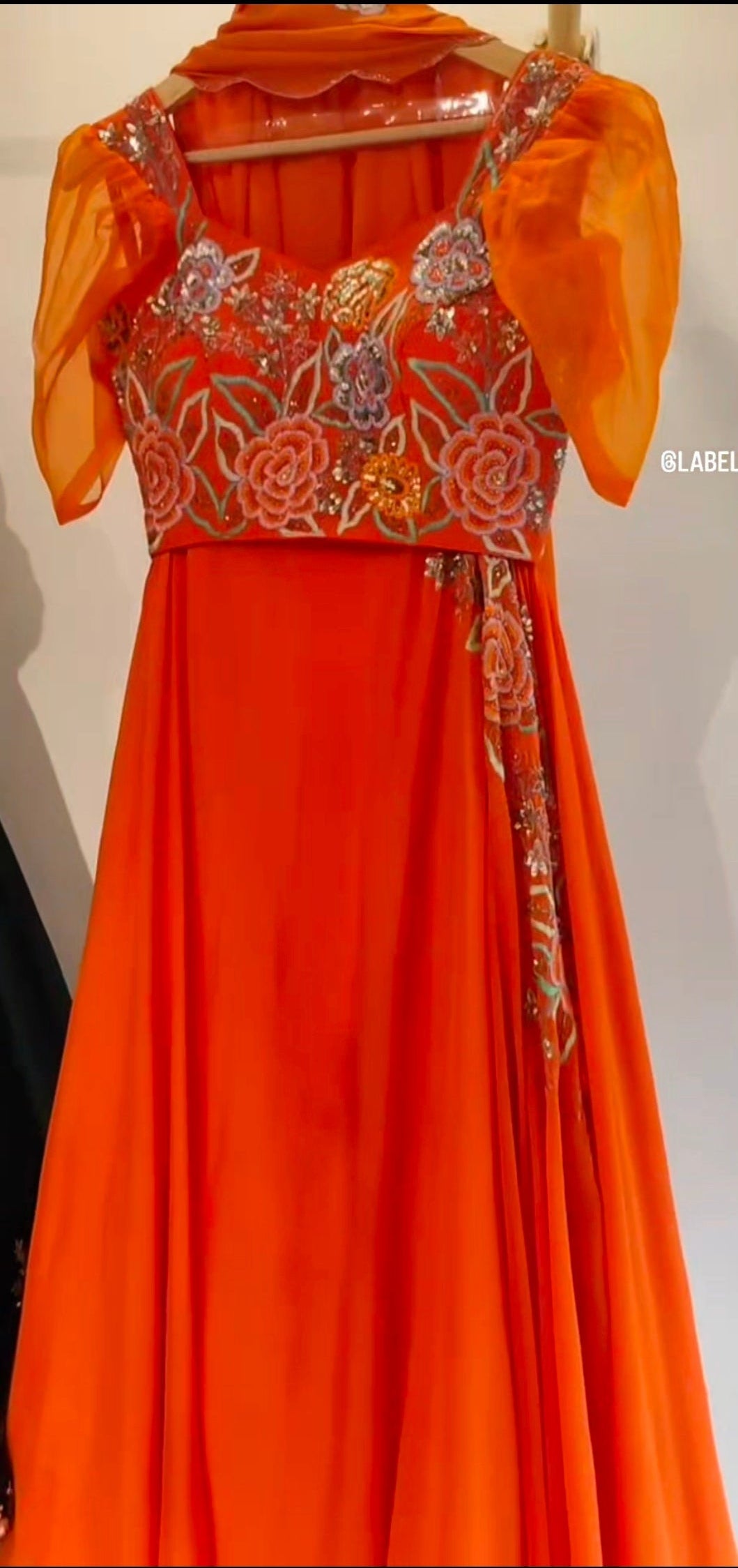 Sejal's Tangerine Lehenga