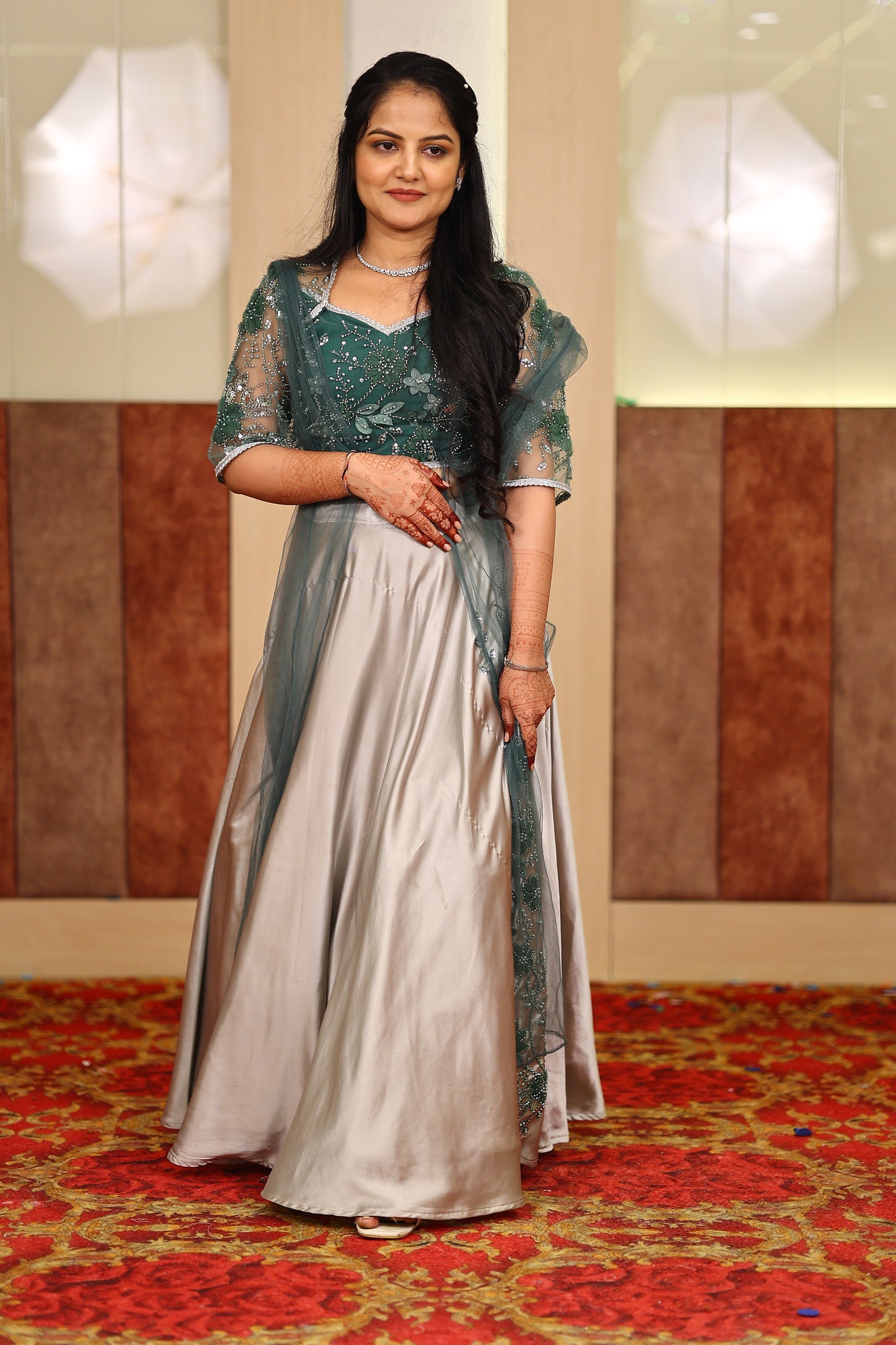 Palak's Sangeet Outfit