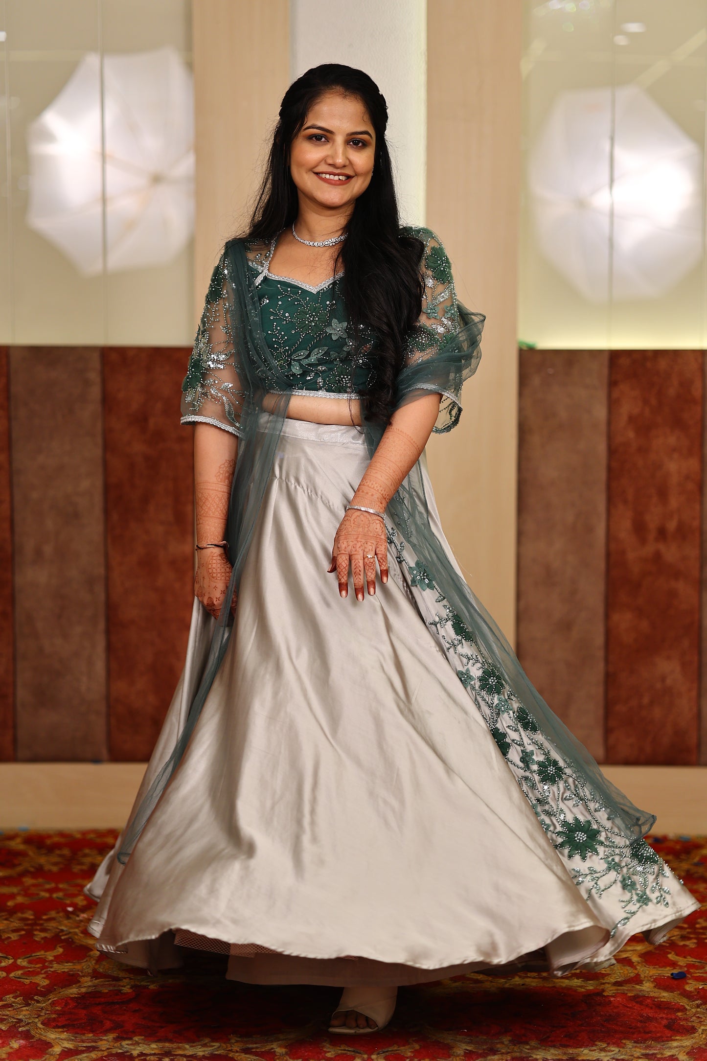 Palak's Sangeet Outfit