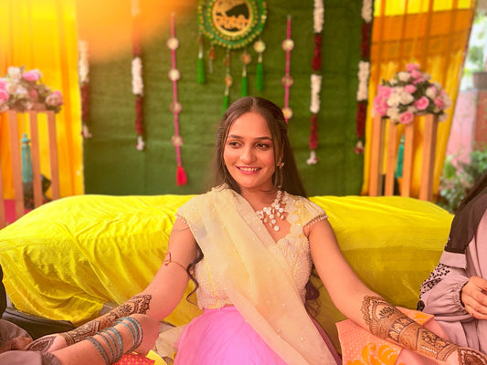 Sejal's Mehendi Outfit