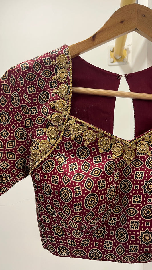 Ajrakh Blouse