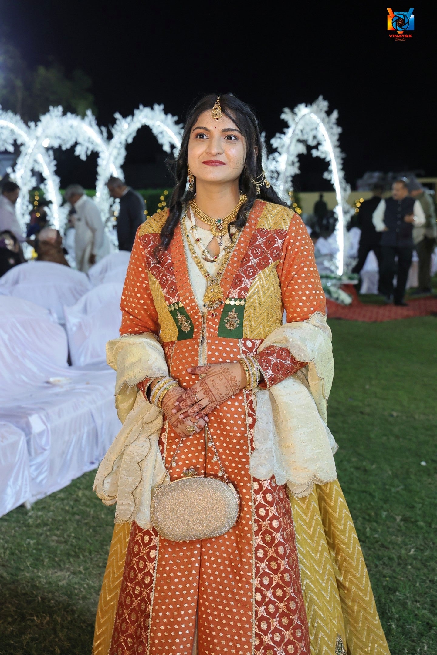 Vishakha's Indowestern Set