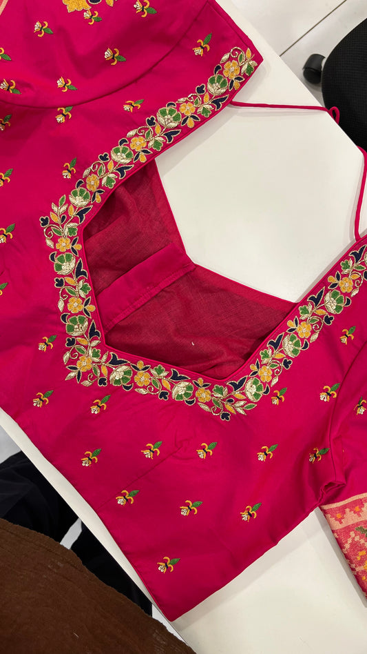 Peach Blouse