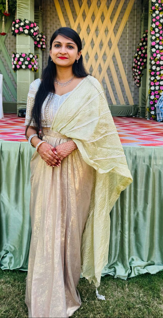 Vishakha's Indowestern Saree