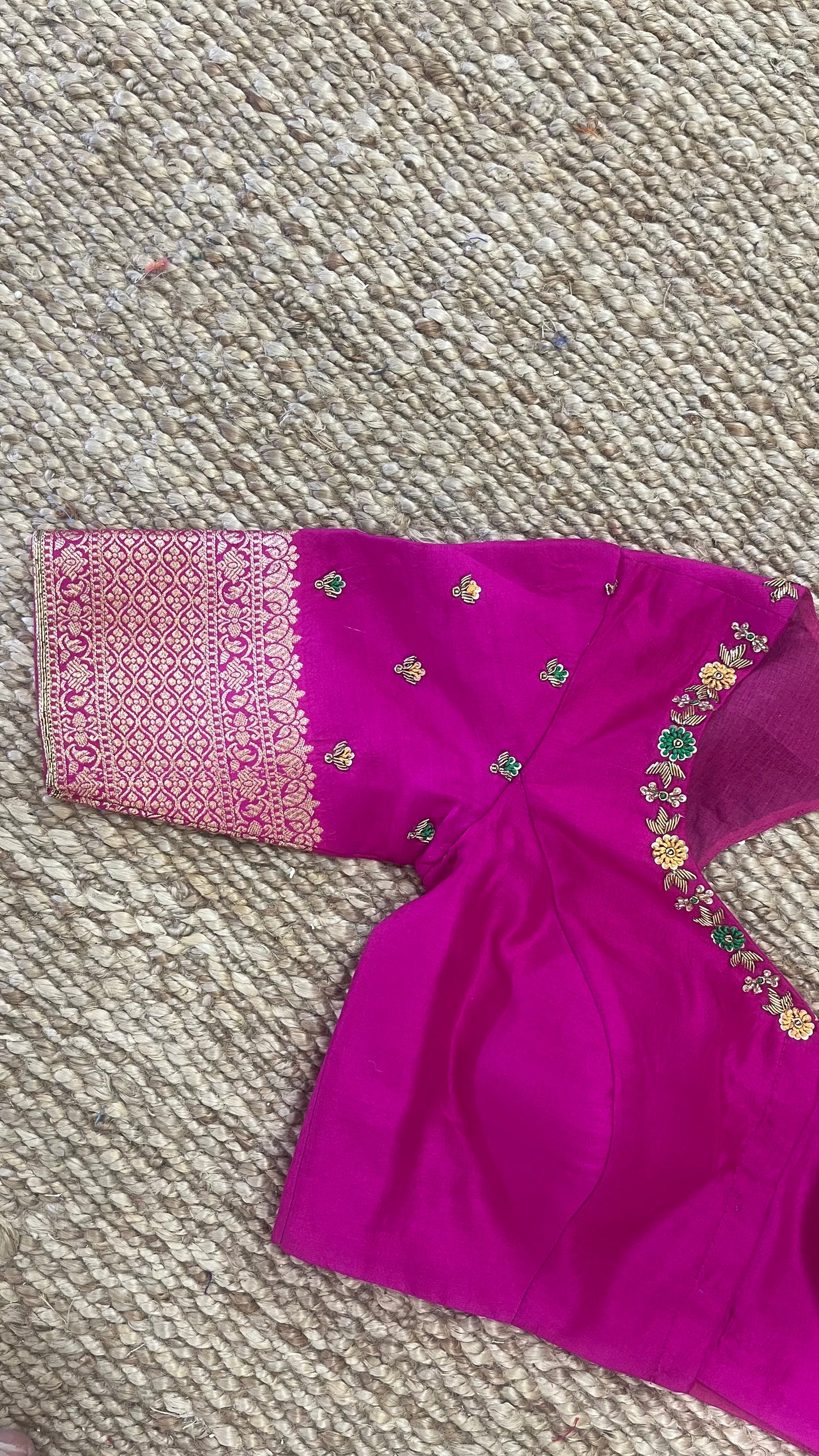 Pink Silk Blouse