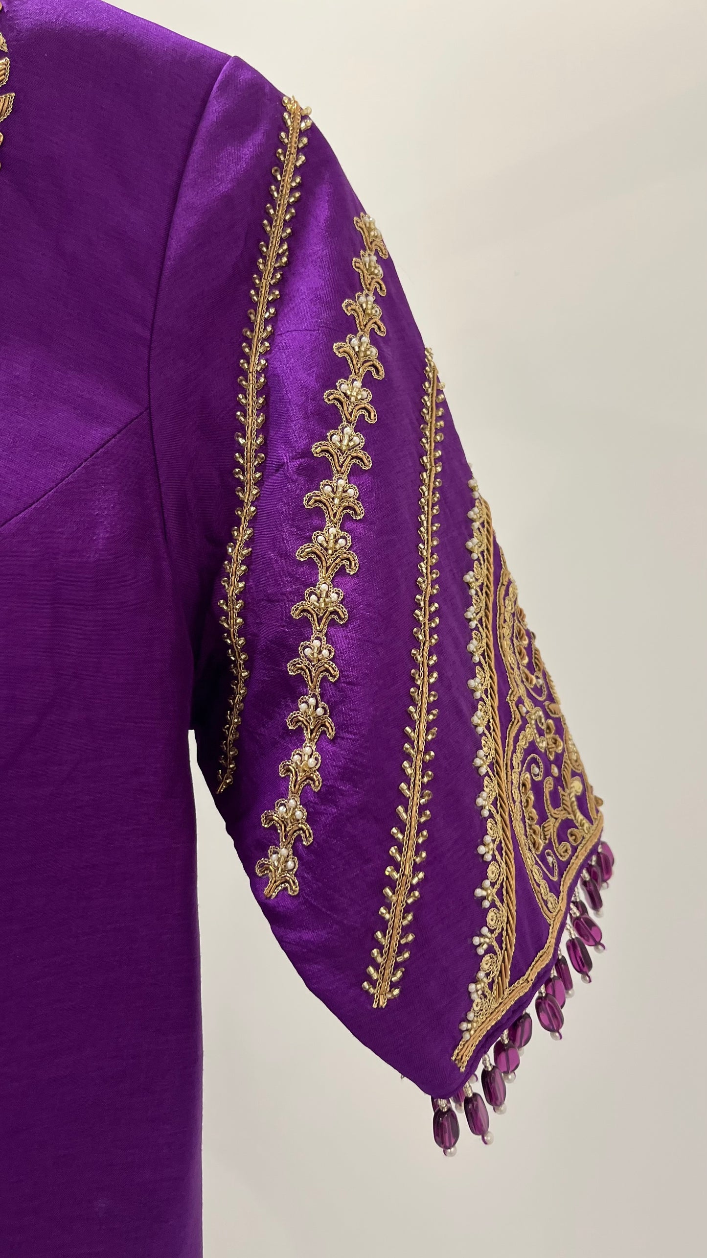 Purple designer Blouse