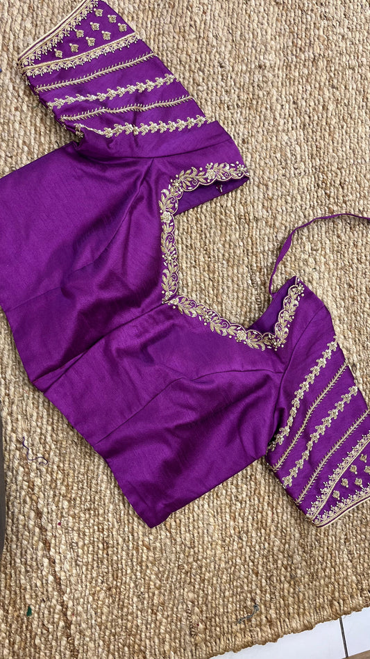 Purple Blouse