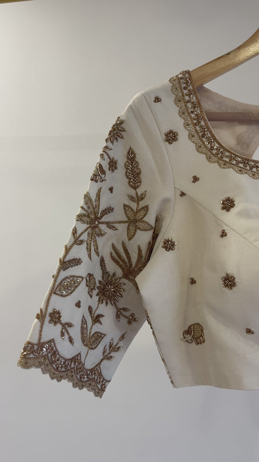 Ivory Blouse