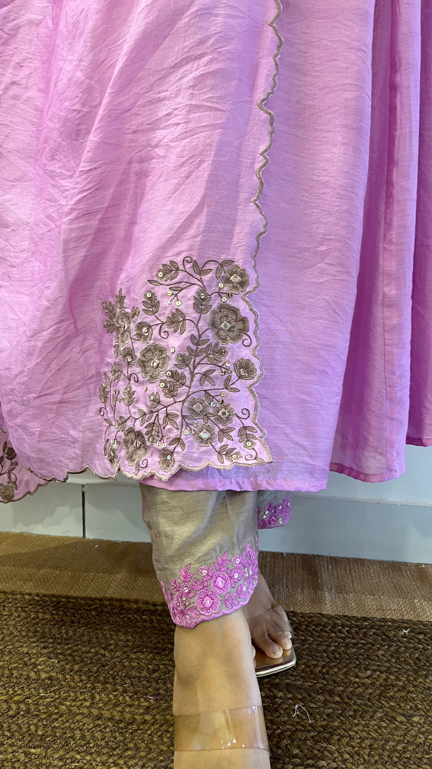 Rose Lavender Suit set
