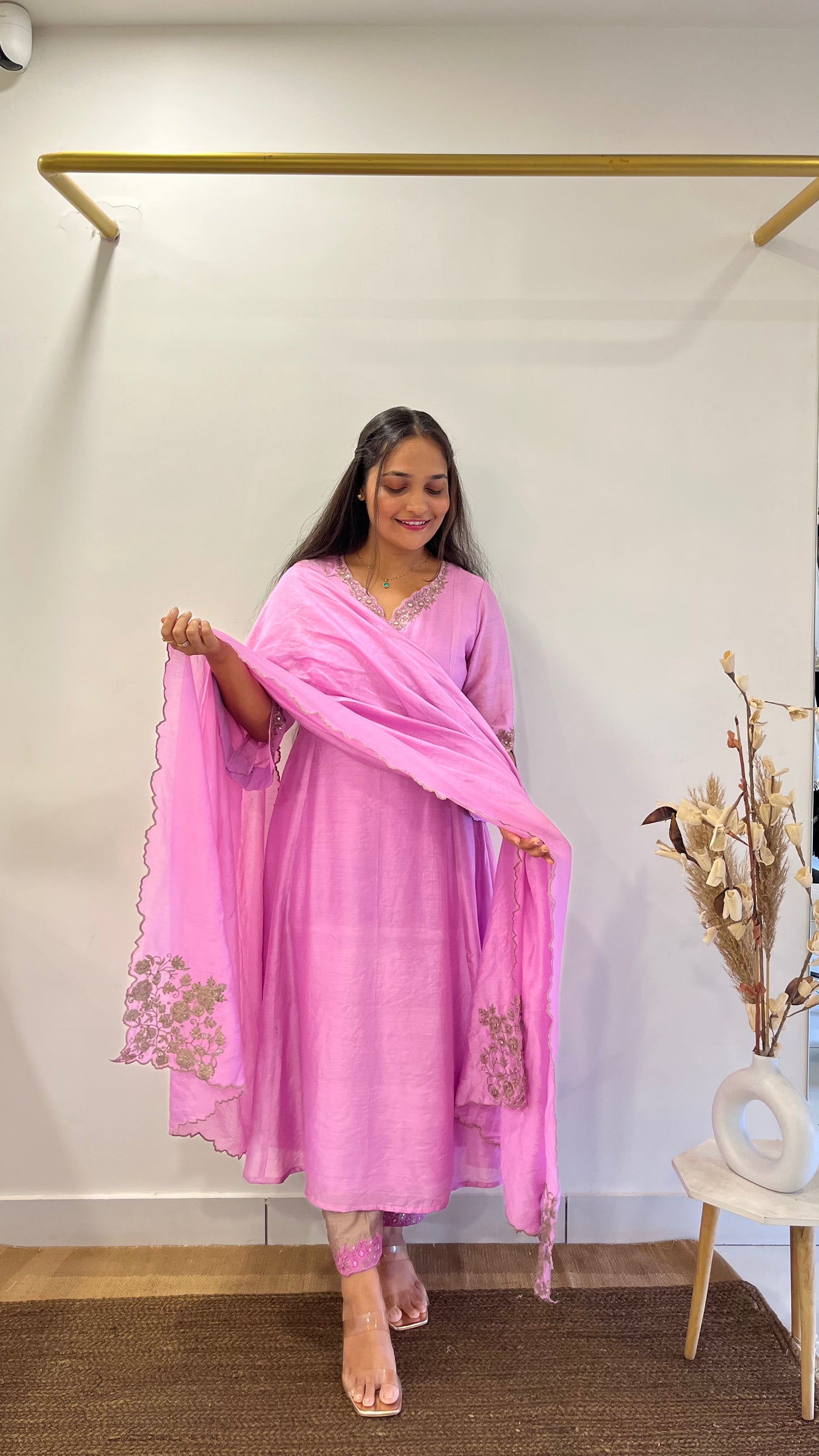 Rose Lavender Suit set