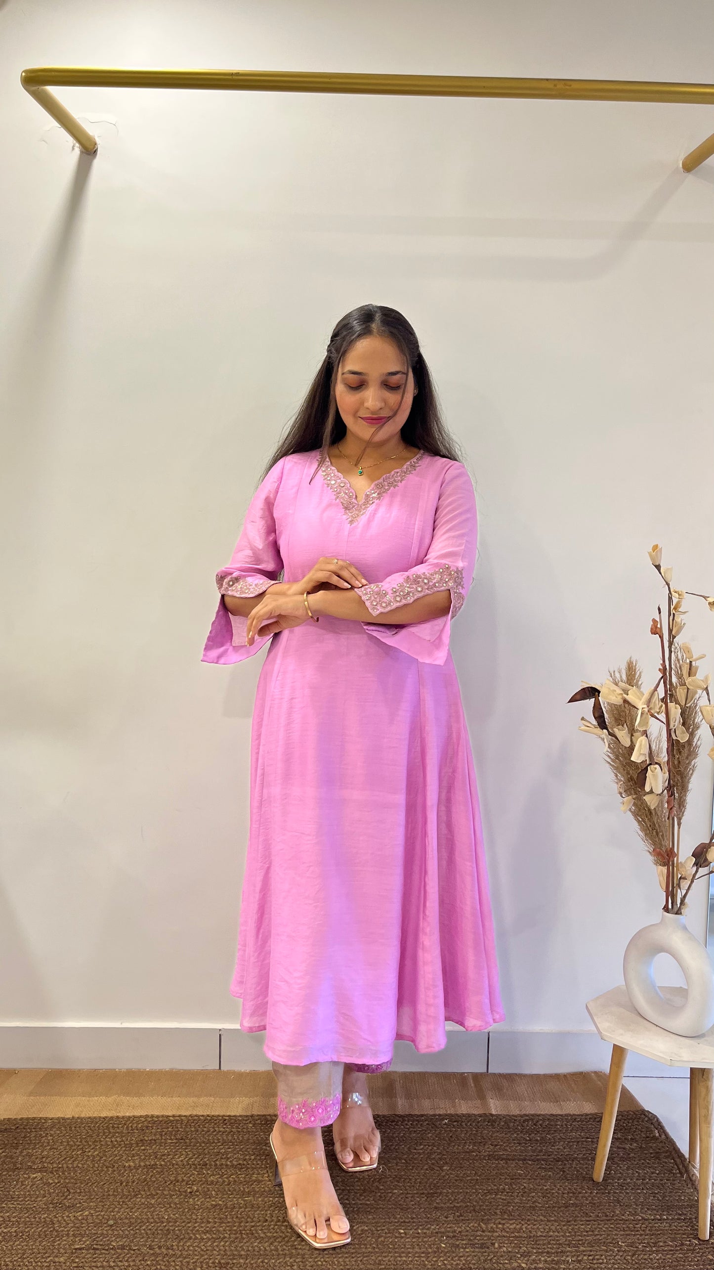 Rose Lavender Suit set