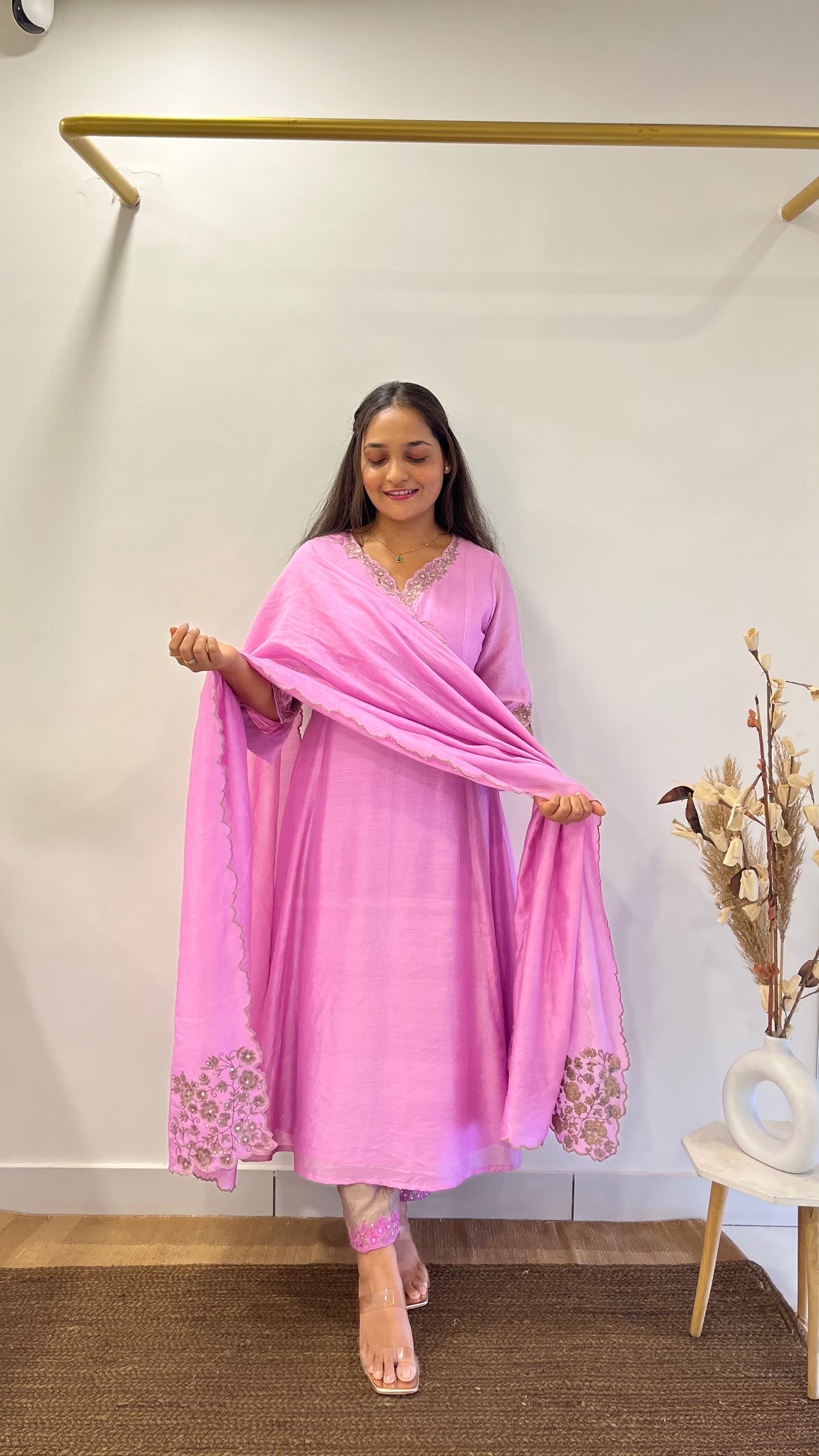 Rose Lavender Suit set