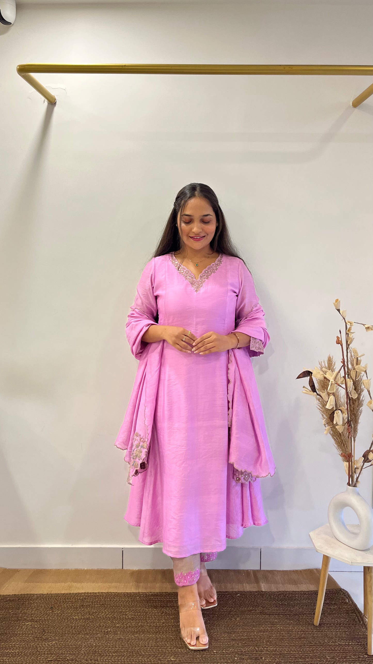 Rose Lavender Suit set