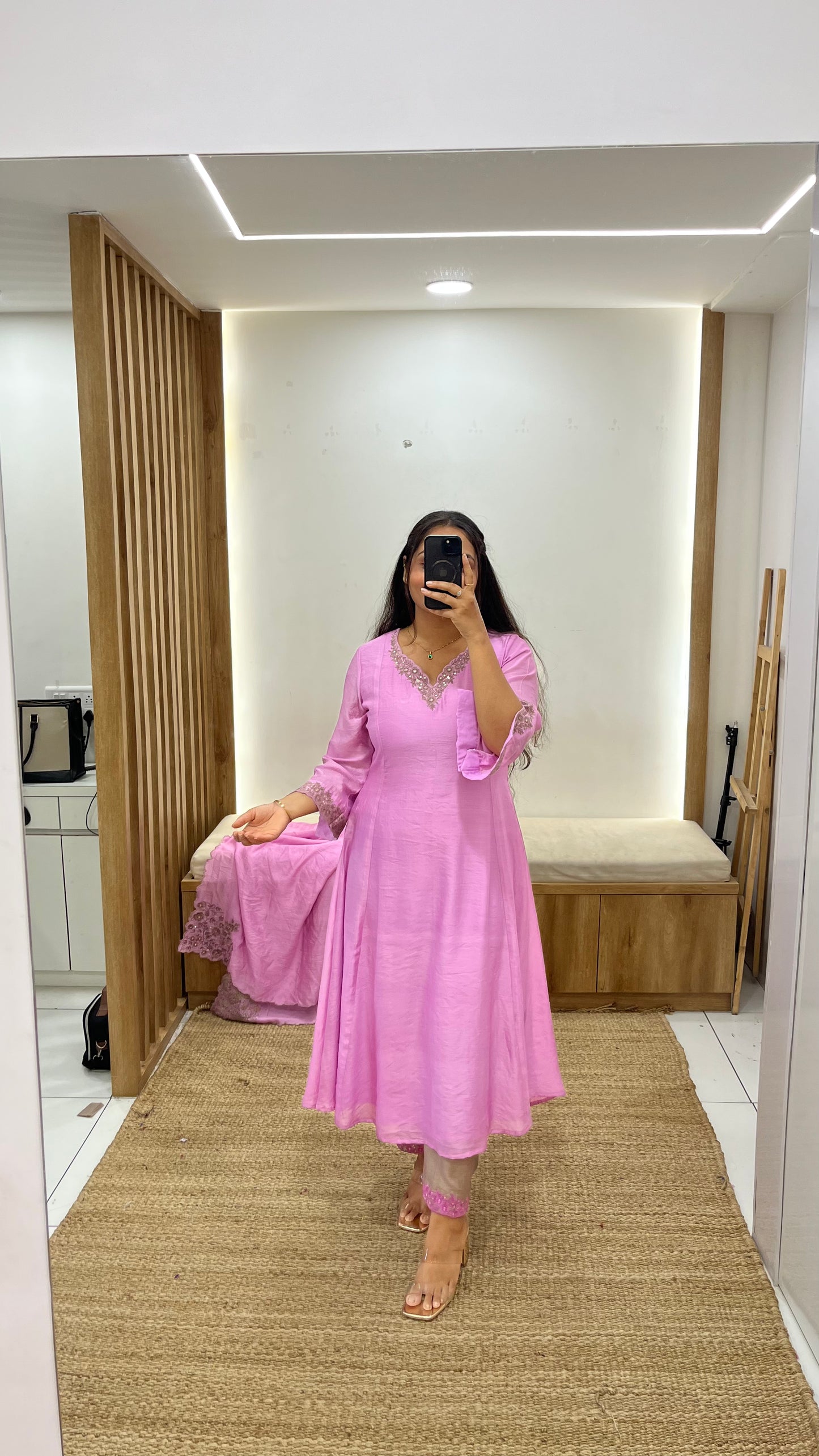 Rose Lavender Suit set
