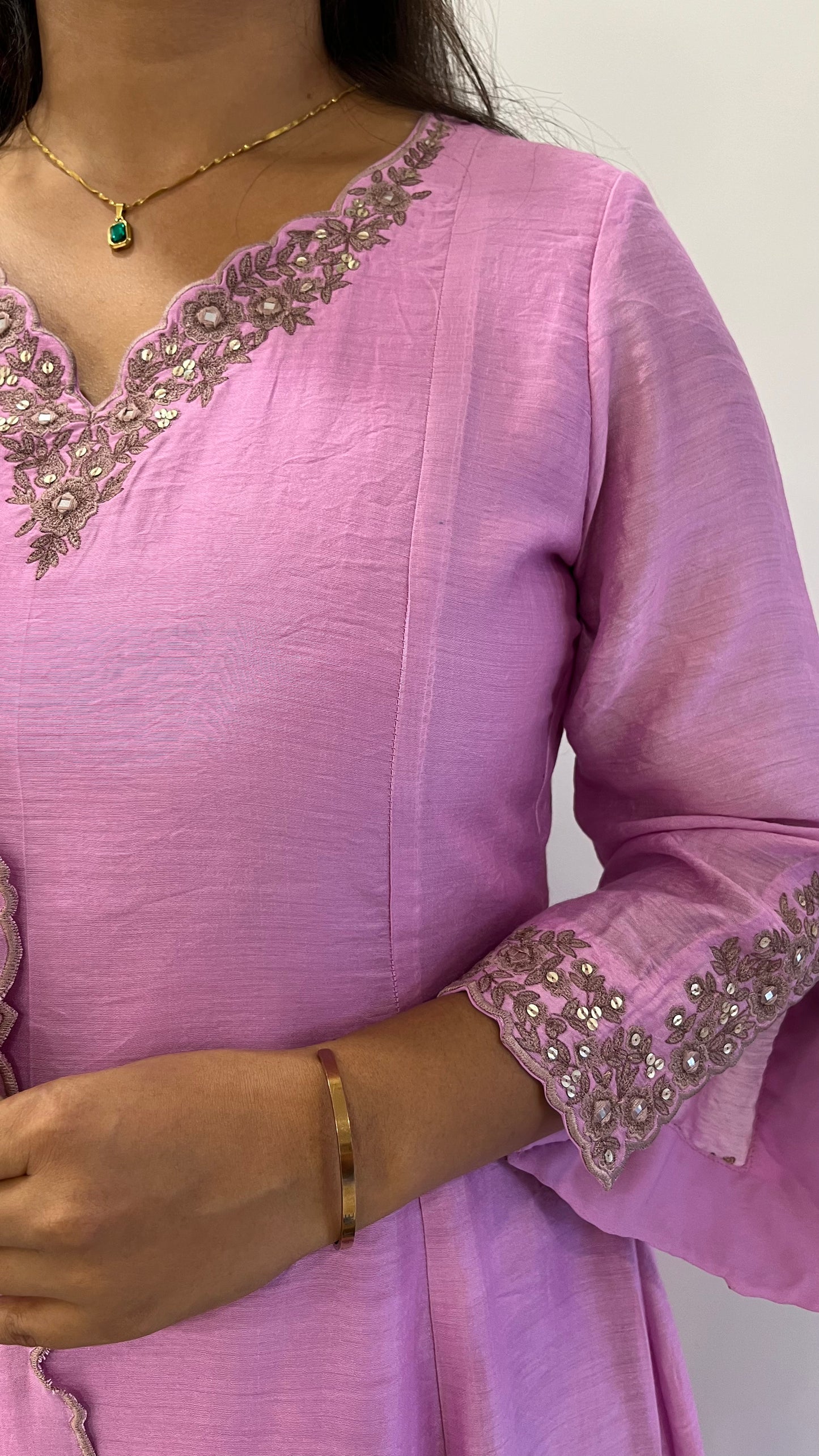 Rose Lavender Suit set