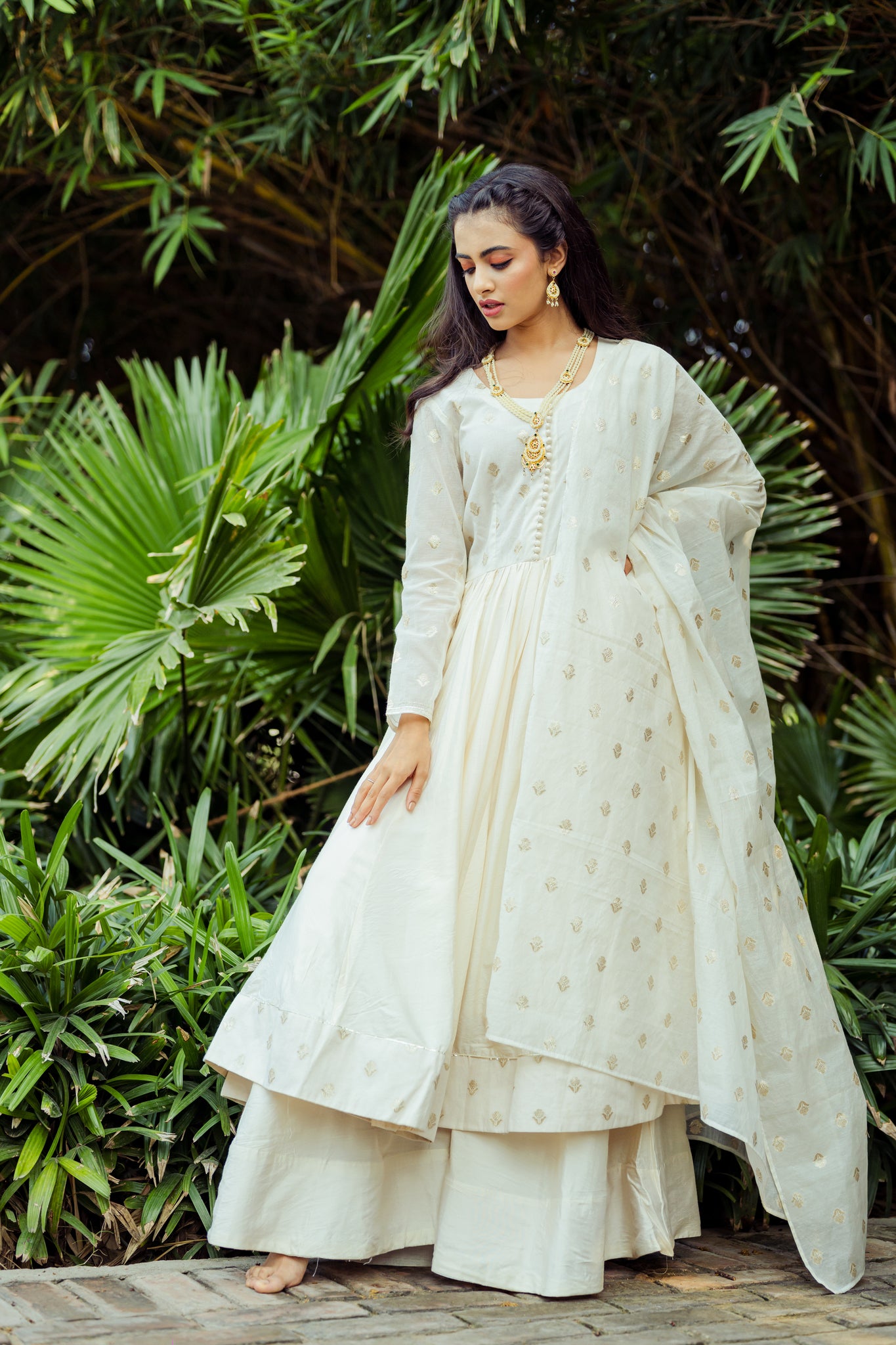 Ruhaani Ivory Anarkali