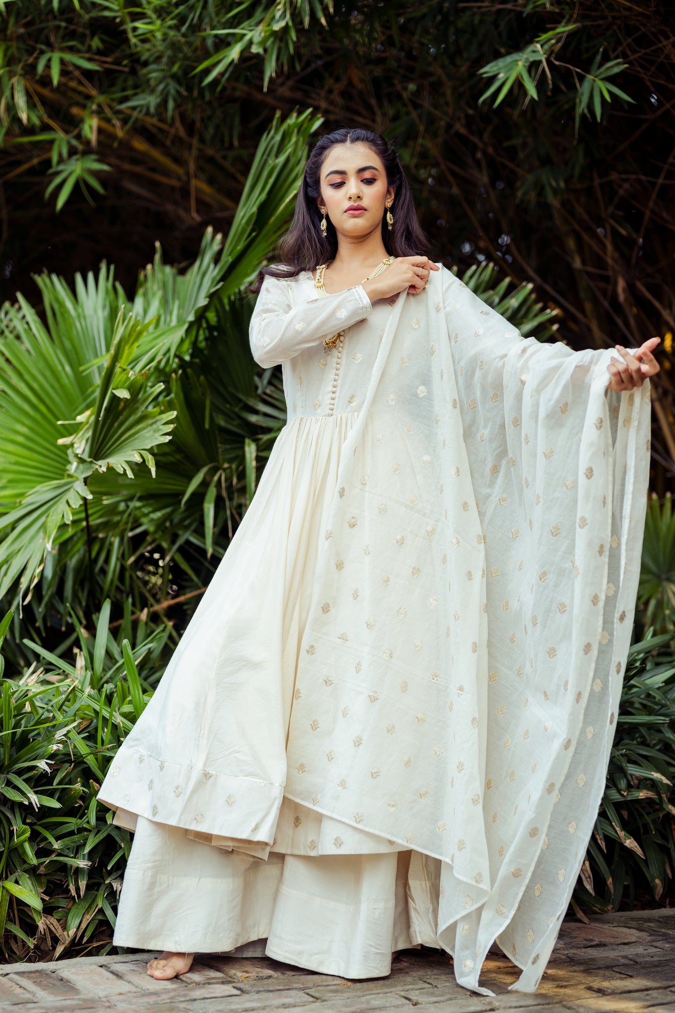 Ruhaani Ivory Anarkali